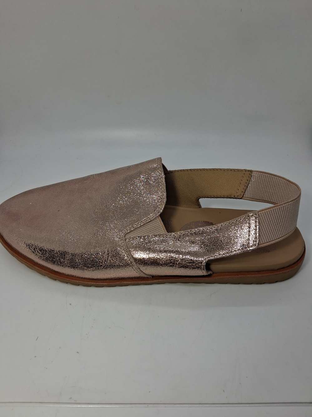 Sorel Ella Metallic Rose Gold Slingback Slip-On Shoe